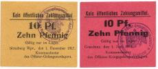 10 Pfennig (1915-1918) (3 ks)