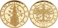 2500 Koruna (1/4 Unce) 1997 - české mince