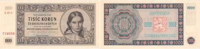 1000 Koruna 1945