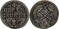 Banská mince 1739
