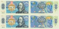 20 Kčs 1988  sér. E 67