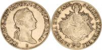 20 kr. 1832 B - Madona "RRR"