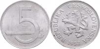 5 Koruna 1952 - nevydaná - původní ražba