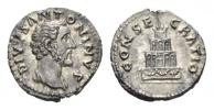 Divus Antoninus. Denarius  circa after 161