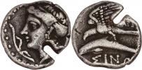 Konvolut Ag mincí: Sinope (drachma se zkušebním