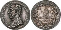 Šantrůček - AR medaile na 40 let doktorátu 10.6.1898