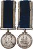 George V. - AR medaile král.námořnictva za dlouhou