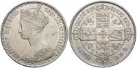 Florin 1859. KM-746.1. vlas. škr., n. hr.