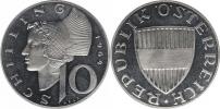 10 Schilling 1964     "R"  /raženo 27 000 ks/    kapsle