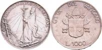 1000 Lira 1990 R - XII.rok pontifikátu