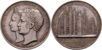 Loos a Held - tolar. medaile na kor. v Miláně 1838 -