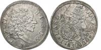 30 Kreuzer (1/2 Gulden) 1729             KM 402; Hahn 246; Wittel