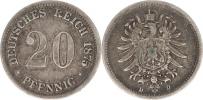 20 Pfennig 1875 D