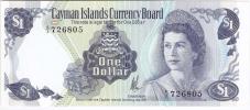 Kajmanské Ostrovy, 1 Dollar 1974