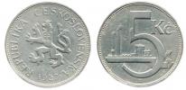 5 Kč 1927            "R"_vlas. rys.