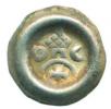 Brakteát moravský z let 1253-1270