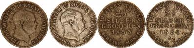 2 1/2 Silber groschen 1853 A