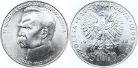 50 000 Zlotych 1988 - Pilsudski        Y. 180     Ag 750  19