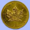 Kanada, 1 unce ryzího zlata, 50 dollars 1991
