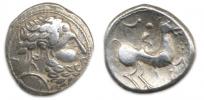 AR Tetradrachma - typ Audoleon / Vogelreiter