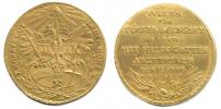 3 dukátová medaile na porážku Turků u Vídně 12.9.1683