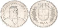 5 Francs 1933 B                  KM 40