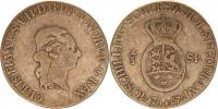 40 Schilling (2/3 Daler Specie) 1787 B MF KM 135 "RR" 18