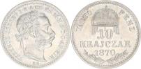 10 kr. 1870 KB      "R"     "sbírkový"
