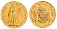 100 koruna 1908 KB, novoražba
