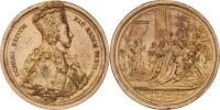 Kraft - medaile na korunovaci ve Frankfurtu 1764 -
