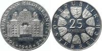 25 Schilling 1968 - Hildebrandt       KM 2903     Ag 800  13 g