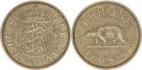 1 Krone 1926 HCN GJ KM 8 "R"