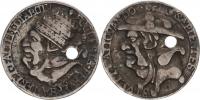 Německo - Reformační posměšná medaile 17. stol.