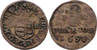 Duarius (1/2 Krejcar) 1698 KB