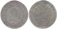 20 Krejcar 1821 A
