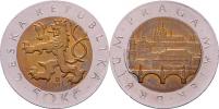50 Koruna 1993 - minc.Hamburk - zmetek - bez měděného