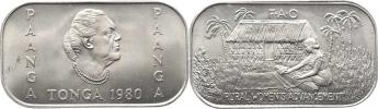 1 Pa´anga 1980 - F.A.O.
