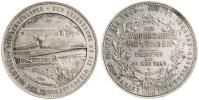Ag výtěžková medaile stříbrných a olověných dolů 1886-1891