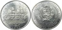 5 000 Soles 1979 - 100. výr. bitvy u Iquique         KM 276    Ag