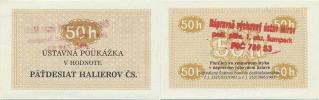 50 Halierov 1981 - ústavná poukážka