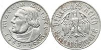 2 RM 1933 A - Luther       KM 79