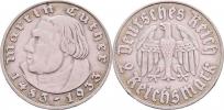 2 Marka 1933 A - Luther