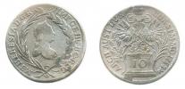 10 kr. 1758 b.zn.