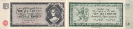 50 Koruna 1940 - série A21