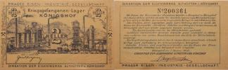 Königshof (Králův Dvůr) - 2 Haléře 1.1.1916