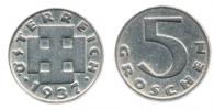 5 Groschen 1937          "R"