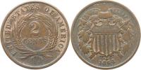 2 Cents 1864        KM 94       "R"