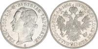 20 kr. 1852 A - hlava vlevo "R"