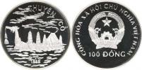 100 Dong 1988 - dračí loď "Thuyen Co"     KM 25