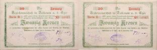 Falknov (Falkenau a.d.Eger) - 20 K.6.11.1918